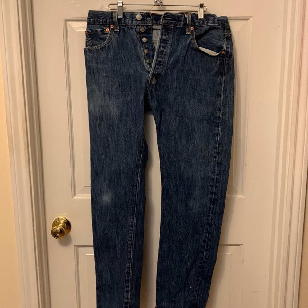 Levi’s 501 button- fly men’s jeans